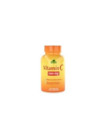Alfa Vitamins® Vitamina C 1000 mg para soporte inmunológico - 100 cápsulas