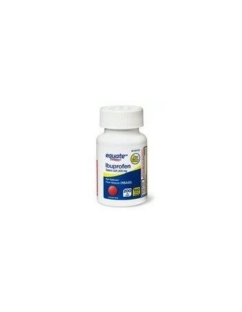 Comprimidos recubiertos con alivio del dolor de ibuprofeno equate/reductor de fiebre, 200 mg, 100 unidades