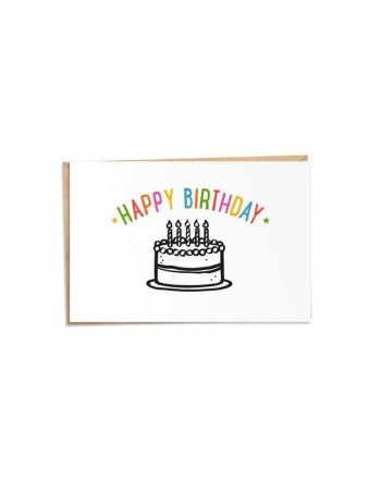 Tarjetas de feliz cumpleaños, el juego incluye, sobre de papel y etiqueta incluida, 4 x 6 pulgadas