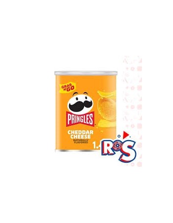 Pringles Cheddar Cheese Crisps Mini Canister 40g