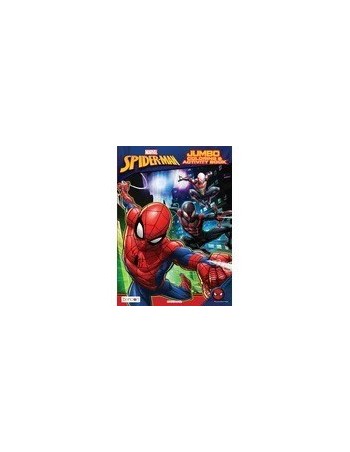 Marvel Spiderman Jumbo libro para colorear y actividades, 80 páginas en rústica