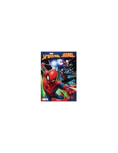 Marvel Spiderman Jumbo libro para colorear y actividades, 80 páginas en rústica