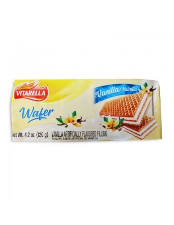 Wafer Vitarella sabor Vainilla 120g