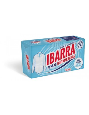 Jabón de Lavar IBARRA Perlas Quitamanchas 300g