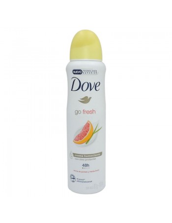 DOVE ANTITRANSPIRANTE EN AEROSOL GO FRESH POMELO Y LIMÓN 150ml