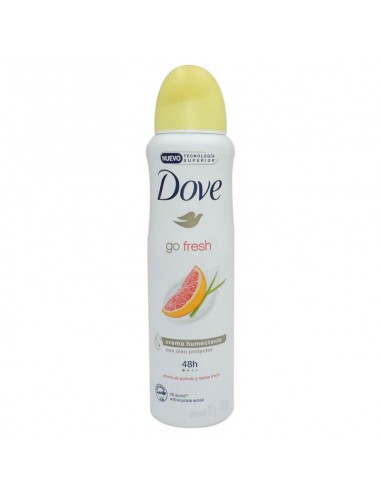 DOVE ANTITRANSPIRANTE EN AEROSOL GO FRESH POMELO Y LIMÓN 150ml