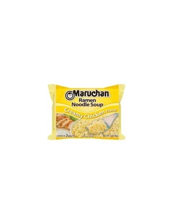 Sopa cremosa de fideos Maruchan Ramen con sabor a pollo, 3 oz