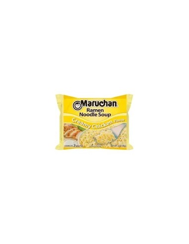 Sopa cremosa de fideos Maruchan Ramen con sabor a pollo, 3 oz