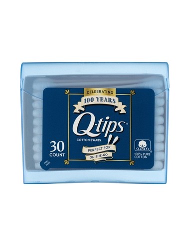 Q-tips Cotton Swabs, 30 count