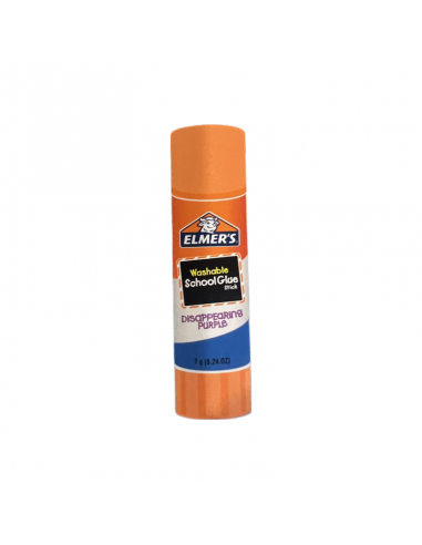 Pegamento, Elmer's Disappearing Purple School Glue Sticks, Washable, 7g