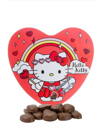 Hello Kitty - Juego de regalo de caramelos de corazón con corazones de chocolate con leche