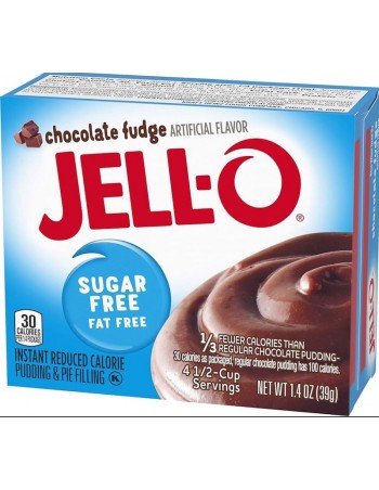 Jell-O Sugar-Free Chocolate Fudge Pudding Mix 39g