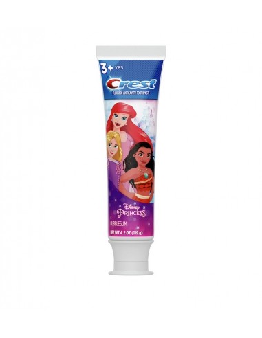 Crest Kids Disney Princess Bubblegum Fluoride Anticavity Toothpaste (119g)