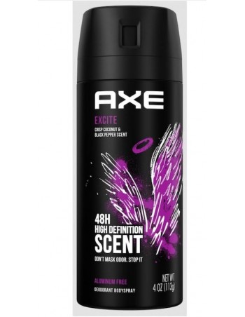 Axe Deodorant Bodyspray, Excite 150ml