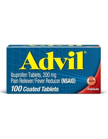 Advil Ibuprofeno 200 mg  Alivio del Dolor y Reductor de Fiebre