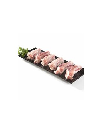 Costilla de cerdo crudas al vacio 1kg