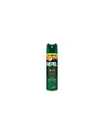 Repelente de insectos Sportsmen Max Formula 40% DEET, 8,125 oz, Repele a los mosquitos