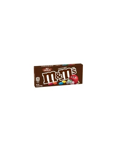 Caja de teatro de dulces de chocolate con leche de M&M - Caja de 3,1 oz