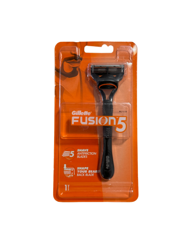 Mango de maquinilla de afeitar Gillette Fusion5 para hombre + 1 recarga de hoja