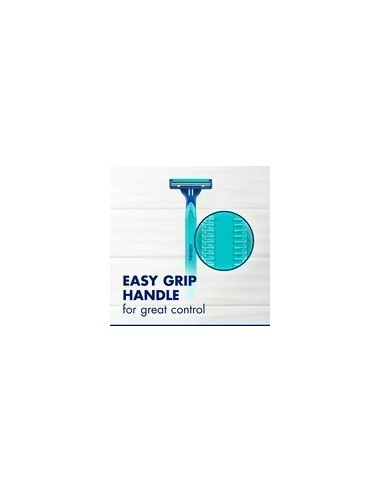 Navajas de afeitar desechables para hombre Gillette Sensor2 Plus Pivoting Head, azul,