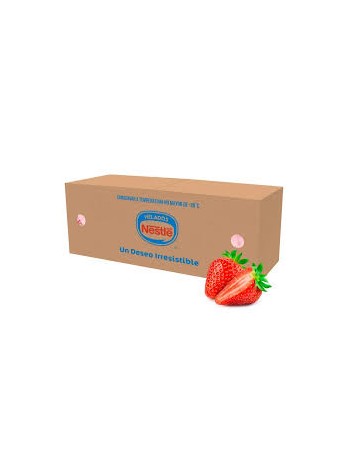 Caja de helado Nestle Sabor Fresa 4,5L