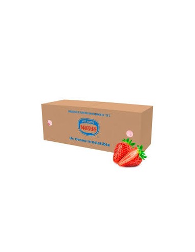 Caja de helado Nestle Sabor Fresa 4,5L