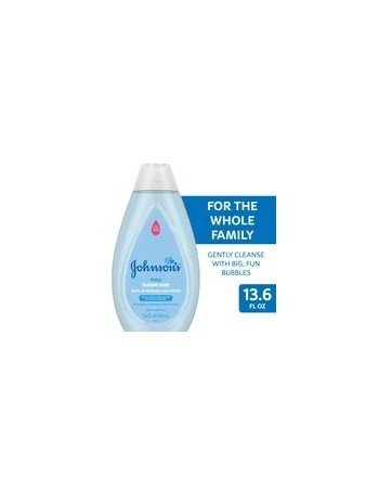 Johnson's Gel de Baño y Baño de Burbujas Baby Suave sin Lágrimas 13,6 oz