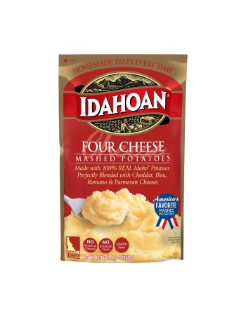 Idahoan Cuatro Puré de Queso de Papas, 4 oz Bolsa