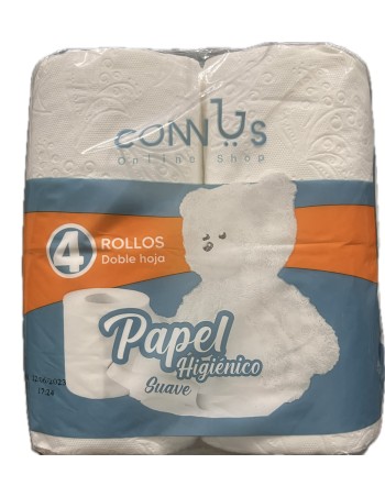 Papel Higiénico Suave ConnUs doble hoja