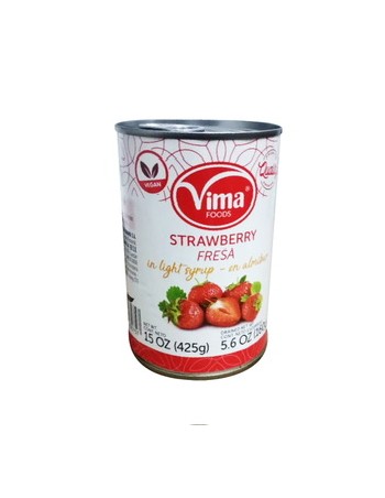 Fresas en almibar 425g Vima