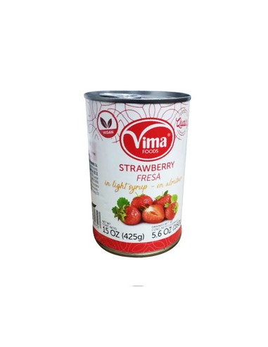 Fresas en almibar 425g Vima