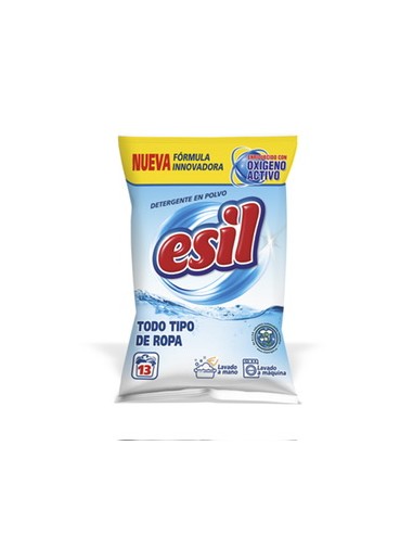 DETERGENTE EN POLVO ESIL TODO TIPO DE ROPA 910g