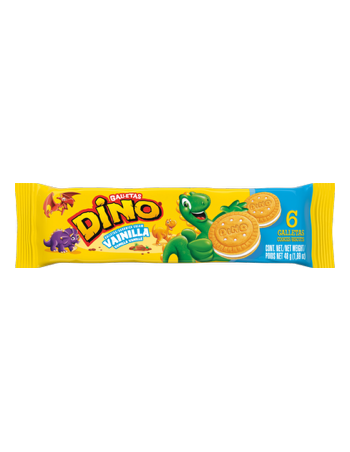 Galletas Dino Vainilla 48g