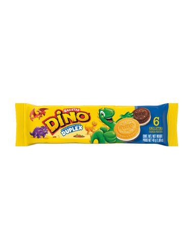 Galletas Dino Duplex 48g