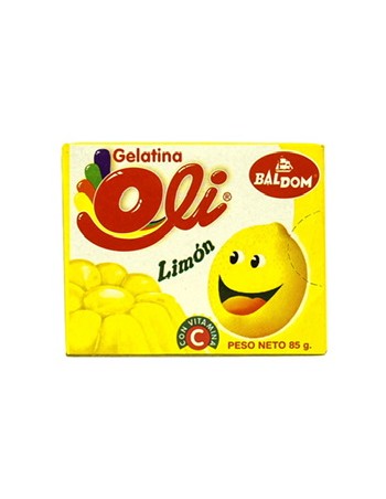 Gelatina Oli BALDOM sabor Limón 85g