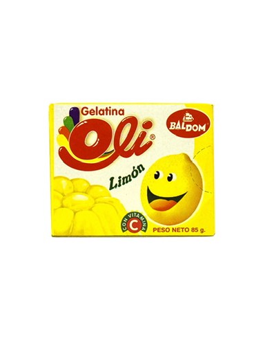 Gelatina Oli BALDOM sabor Limón 85g