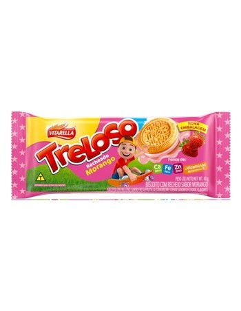 Galletas Trelosa con sabor morango