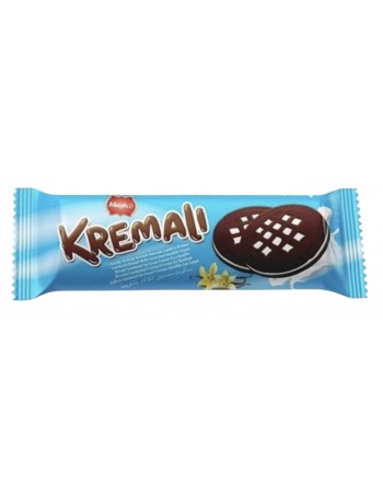 Galletas de chocolate Kremali con relleno de vainilla