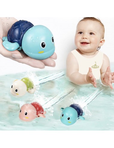 SEPHIX Go, Go! Lindos juguetes de baño para niños y niños (3 piezas)